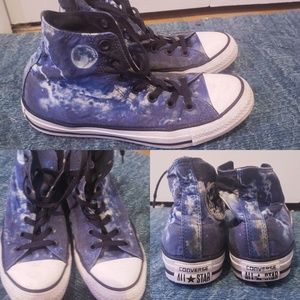 High Top Night Sky Graphic Converse
